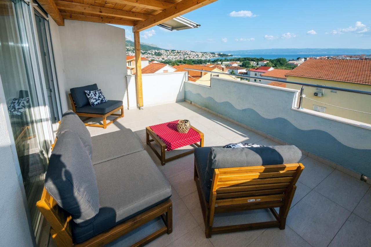 Sunny Apartments Stobreč Eksteriør bilde